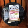Gold panning kit with Ruby Valley Gold Pay dirt in gold pan.